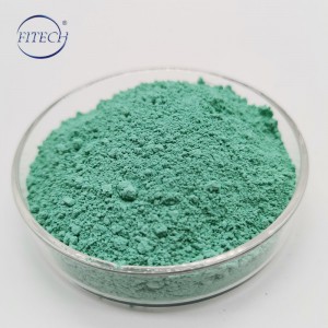 Industrial Grade Copper Carbonate Powder, Peacock Green, Cu:55%min, Powder, Insoluble, Melting Point 200℃