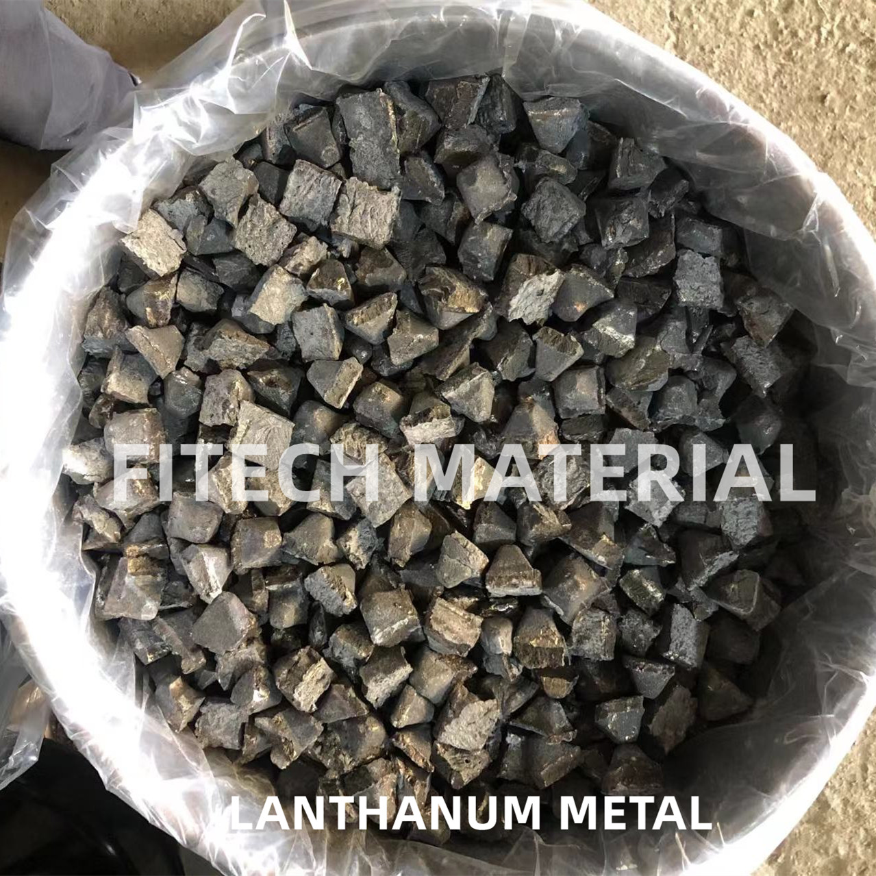 1-3CM LANTHANUM METAL_