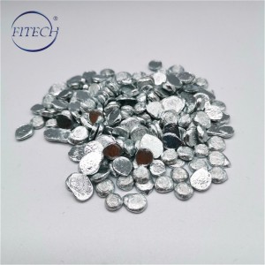 Factory Price Pure 99.995% Zinc Silvery White Granule