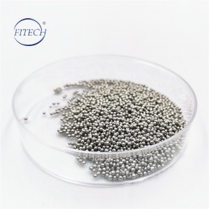 Indium Metal Particles for Refining High Purity