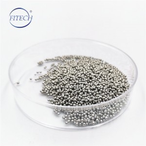 Pure 99.999% Silver White Color Indium Granule