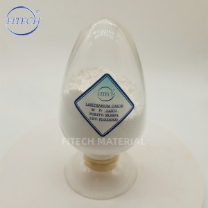 Lanthanum Oxide 99.995%Min La2O3 For Optical Fiber