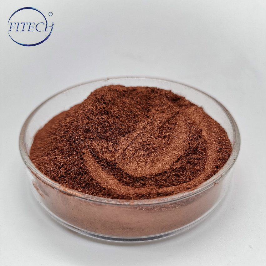 CAS 7440-50-8 Tuam Tshoj Hoobkas High Purity Copper flake hmoov