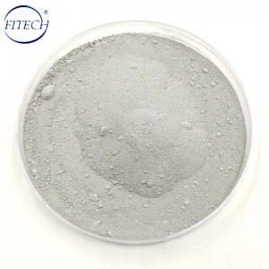 Silver gray Pure 99.99% Indium Powder Use Producing Alloys