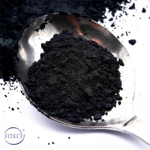 FITECH Electrolytic Manganese Dioxide, CAS 1313-13-9, Small Volume, Long Service Life, 25bag/drum/1000kg bag with pallet