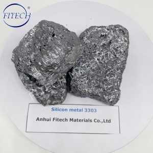 China Silicon Metal Lump 3303 untuk industri semikonduktor