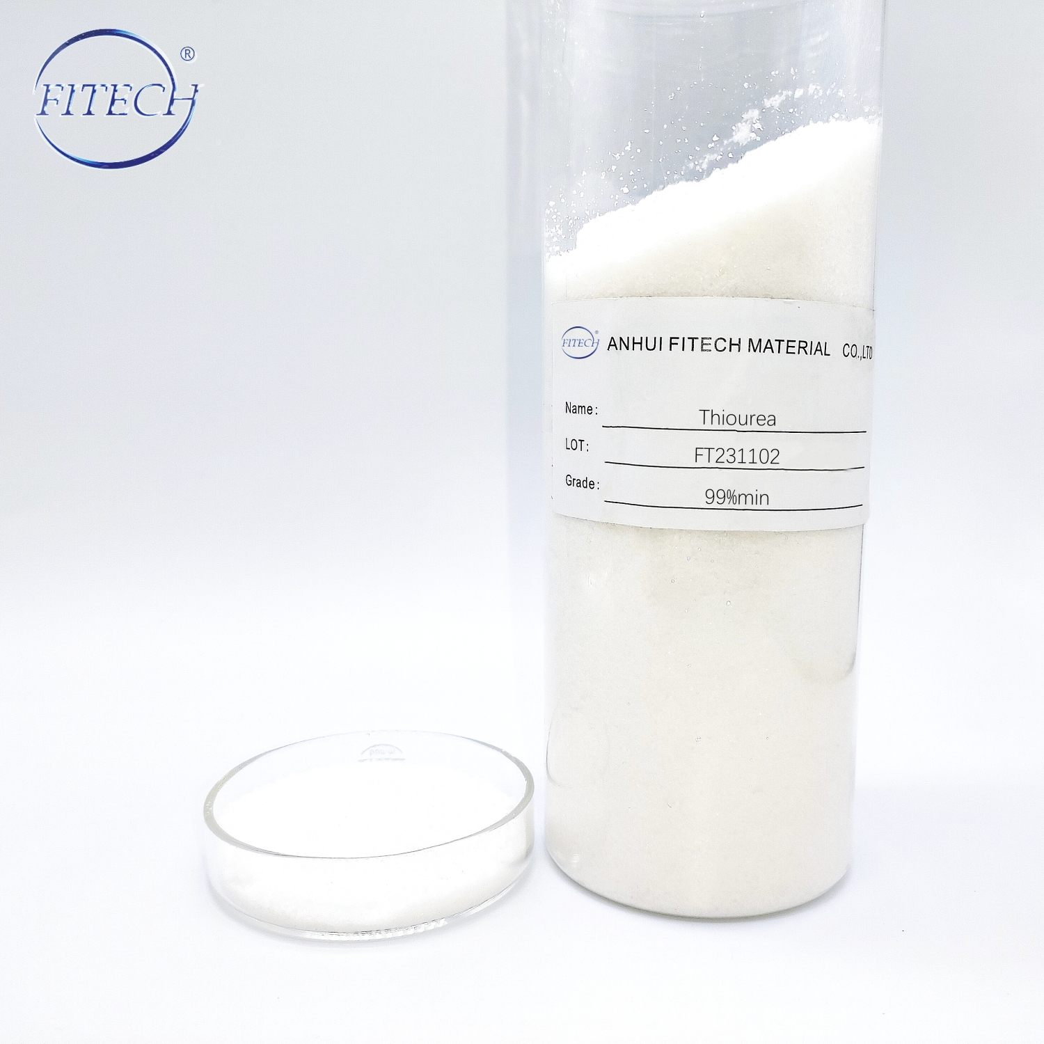 Industrial Grade 99%min Thiourea White Powder