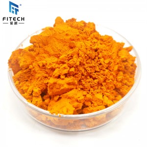 Kupereka Kwa Factory 98-99.9%min Vanadium Pentoxide Orange Ufa