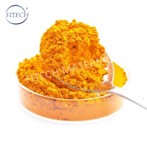 Factory Supply 98-99.9%min Vanadium Pentoxide Orange Powder