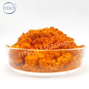 Factory Supply 98-99.9%Min Vanadium Pentoxide Orange Powder