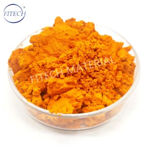 Factory Supply 98-99.9%Min Vanadium Pentoxide Orange Powder