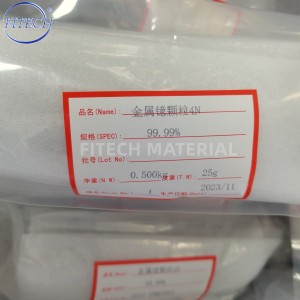 High Quality 99.99% Rare Earth Ytterbium Metal Granule