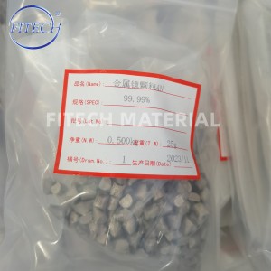 High Quality 99.99% Rare Earth Ytterbium Metal Granule