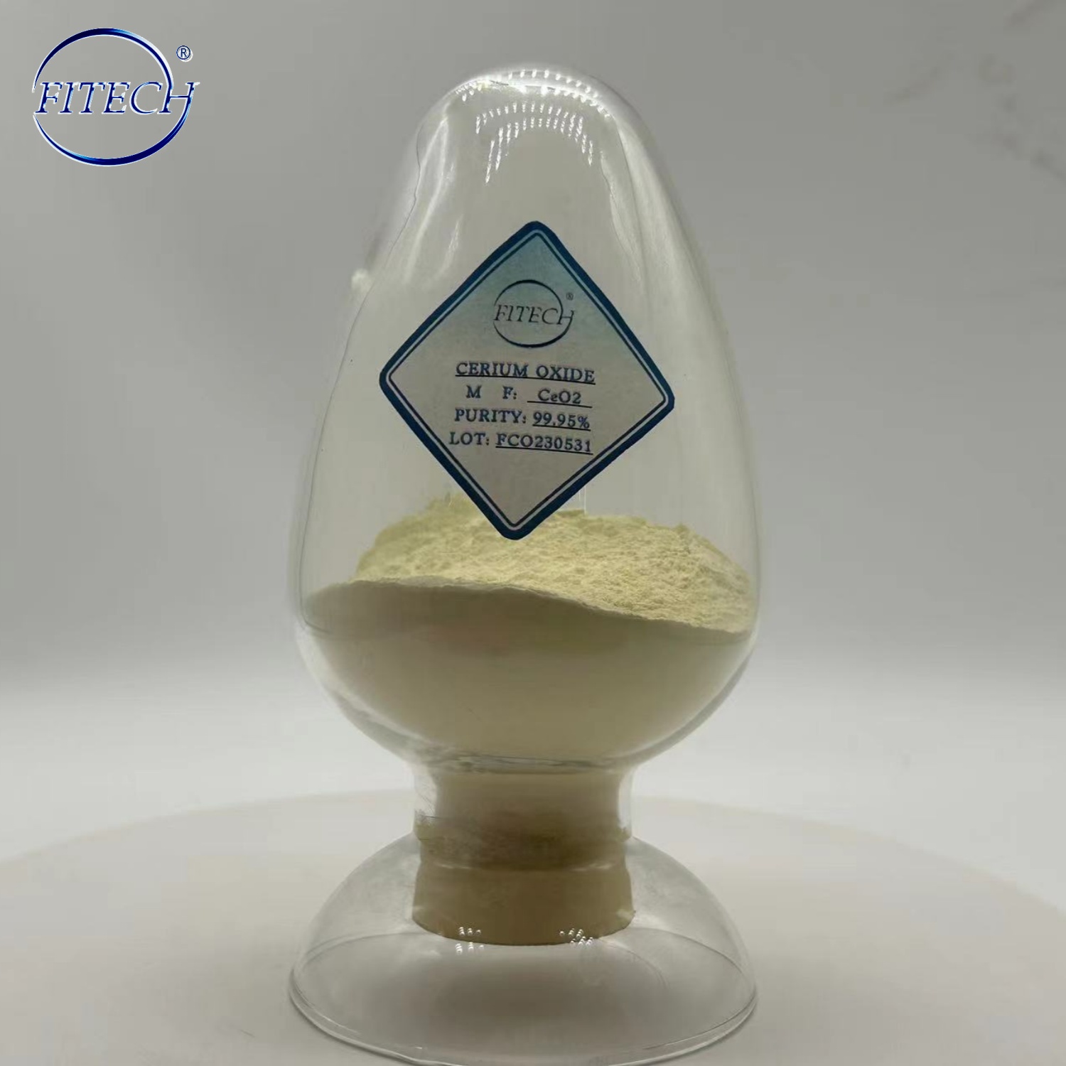 High Purity 99.99% Nano Cerium Oxide 30nm 50nm 100nm 200nm Manufacturer Direct Supply