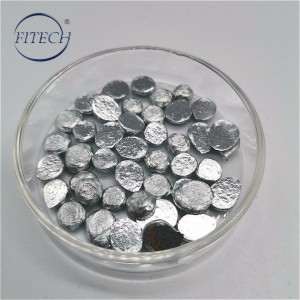 Factory Price Pure 99.995% Zinc Silvery White Granule
