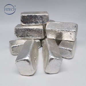 Factory High Purity Silver white  Magnesium Alloy Ingot for Industry