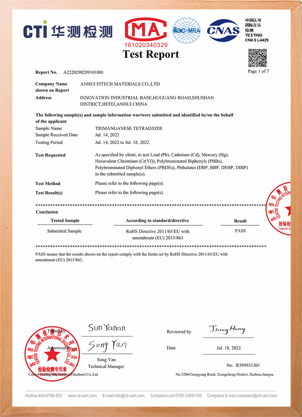 certificat 3