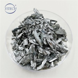 Hot Sale CAS No: 13494-80-9 Silver Gray Substance Tellurium metal lump