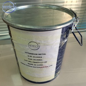 Rare Earth Ytterbium Metal From China