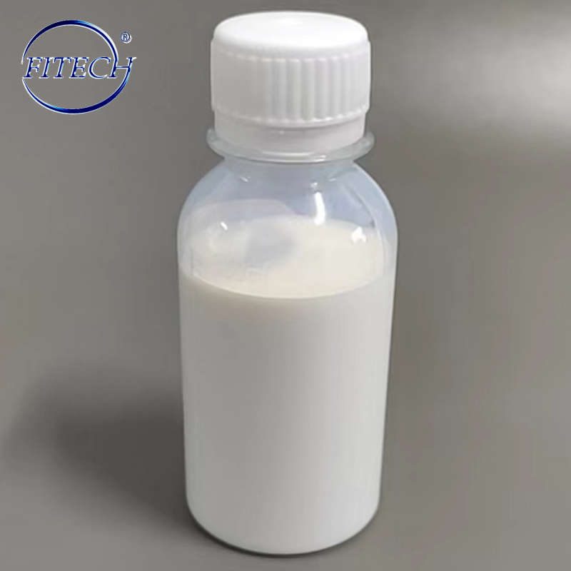 Sgaoileadh follaiseach 10nm Liquid sgaoilidh nano-zirconia àrd-ghlan